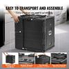 VEVOR Insulated Food Pan Carrier, 82 Qt Hot Box for Catering, LLDPE Food Box Carrier w/ Double Buckles, Front Loading Food Warmer w/ Handles