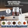 VEVOR Hydrogen Water Pitcher Generator, 1.5 L / 52.8 oz Large Capacity Hydrogen Generator Water Kettle, SPE and PEM Technology