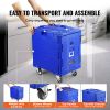 VEVOR Insulated Food Pan Carrier, 82 Qt Hot Box for Catering, LLDPE Food Box Carrier w/One-Piece Buckle, Front Loading Food Warmer w/Handles